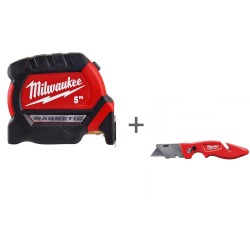Комплект с ножом Milwaukee FASTBACK по цене Рулетки MAGNETIC!