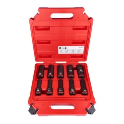 Набор удлиненных головок 1/2" Milwaukee SHOCKWAVE™ SETS II DEEP (11 предм.)