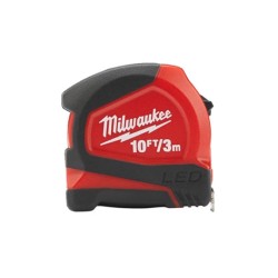Рулетка Milwaukee LED с подсветкой 3м/10фт (1шт)