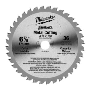 Диск для циркулярных пил по металлу Milwaukee F 174 x 20 x 36z (1шт)