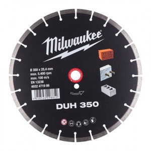 Алмазный диск Milwaukee DUH 350мм