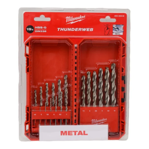 Набор сверл по металлу Milwaukee  THUNDERWEB™ HSS-G набор 19ед. (1-10мм) GEN III