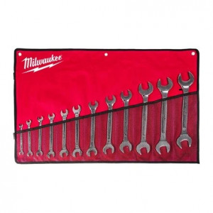 Набор ключей рожковых Milwaukee Double Open End Spanner Set 12шт