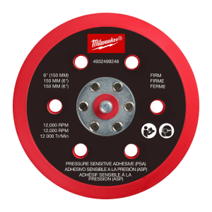 Опорная подошва Milwaukee мягкая PSA 150мм для M12 FROS150