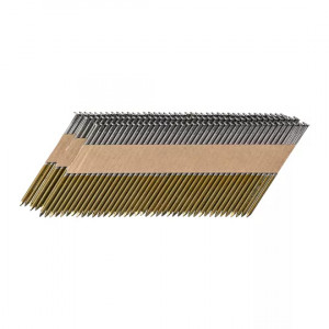 Гвозди с кольцевой накаткой и D-образной головкой Milwaukee 34°/75мм RS для M18 FFN (2200шт/уп)