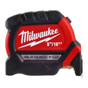 Рулетка метрическая/футовая магнитная Milwaukee Premium GEN III 5 м/ 16 фт x 27 мм (1шт)