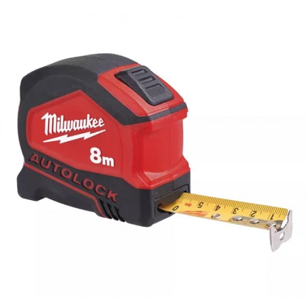 Рулетка Milwaukee Autolock 8 м/26 фт х 25мм (1шт) Рулетка Milwaukee Autolock 8 м/26 фт х 25мм (1шт)