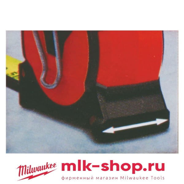 Рулетка не метрическая Milwaukee 8 м/ 26 фт (1шт) Рулетка не метрическая Milwaukee 8 м/ 26 фт (1шт)