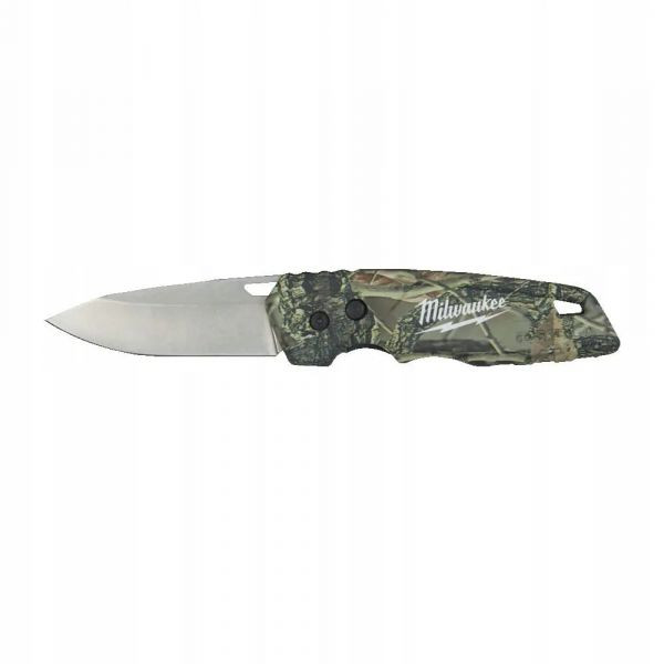 Нож складной Fastback камуфляжный Milwaukee CAMO FOLDING KNIFE 4932492375 - Ножи в фирменном магазине MILWAUKEE