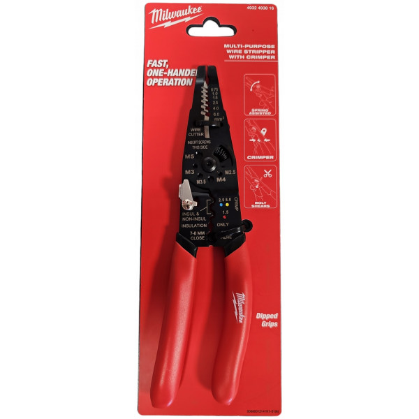Wire Stripping Plier 4932493816 в фирменном магазине Milwaukee