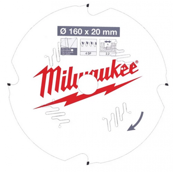 CSB P FC 160 x 20 x 2,2 x 4D 4932471293 в фирменном магазине Milwaukee