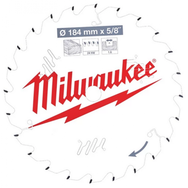 184 x 5/8 x 1.6 мм 4932471378 в фирменном магазине Milwaukee