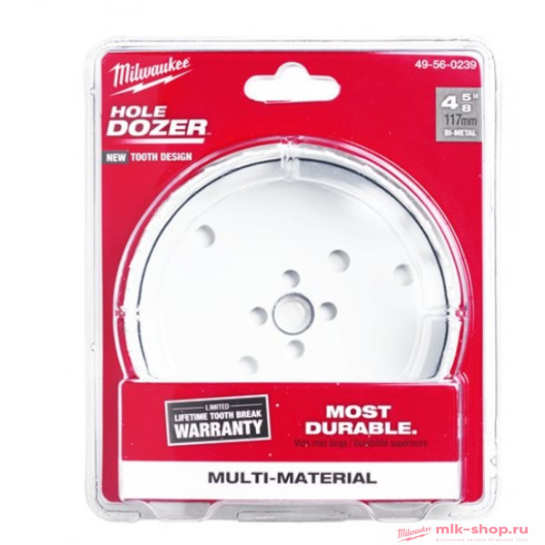 Hole Dozer Carbide 117 мм 49560239 в фирменном магазине Milwaukee