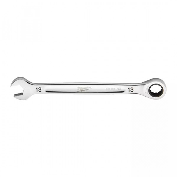 Ключ рожково-накидной с трещоткой Milwaukee Maxbite 13 мм