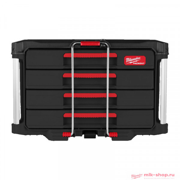 Ящик с 4-мя выдвижными отсеками Milwaukee PACKOUT DRAWER BOX