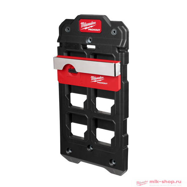 Полка Milwaukee для подвешивания и хранения на клипсы/крюки PACKOUT™ BELT CLIP RACK