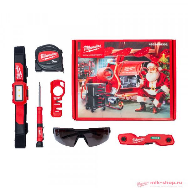 Набор подарочный ПРОМО CHRISTMAS PROMO 2024 Milwaukee 6 ед.