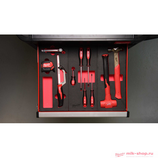 Инструмент Milwaukee для резки и измерения набор 3ед. в ложементе Foam Insert