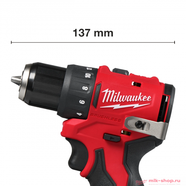 Аккумуляторная дрель-шуруповерт Milwaukee M12 BLDDRC-0