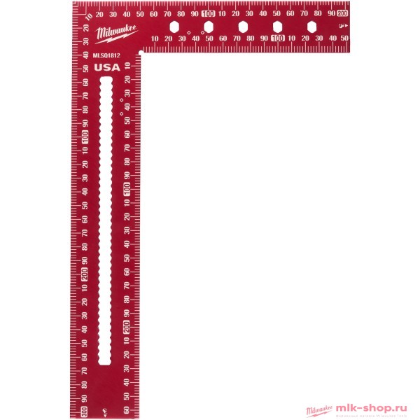Угольник столярный метрический Milwaukee 200х300 Framing Square