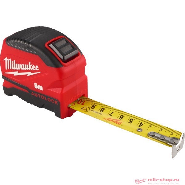 Рулетка метрическая Milwaukee Autolock II 5 м x 25 мм