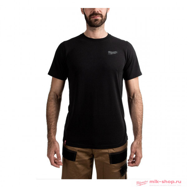 Футболка Milwaukee HYBRID-M, черная Футболка Milwaukee HYBRID-M, черная