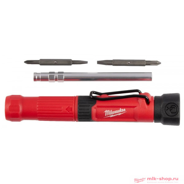 Прецизионная многоразрядная карманная отвертка Milwaukee 4 в 1