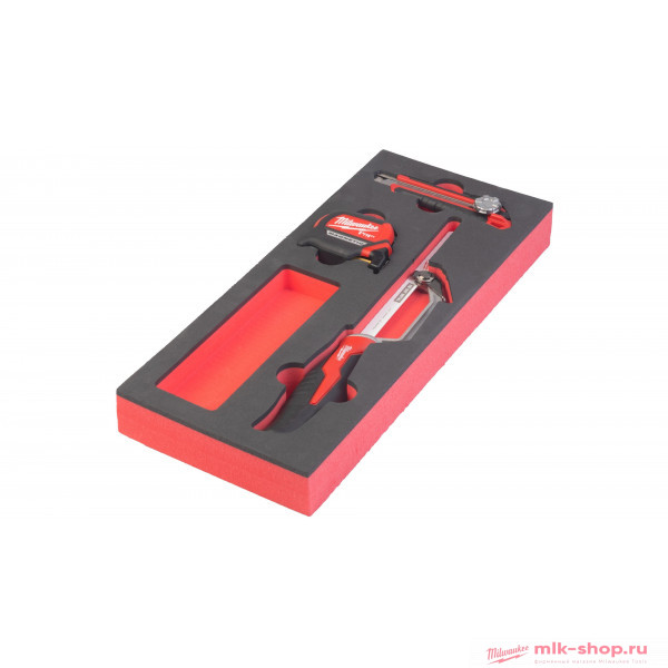 Инструмент Milwaukee для резки и измерения набор 3ед. в ложементе Foam Insert