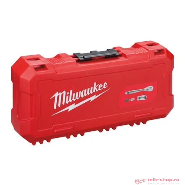 Набор ударных бит, головок Milwaukee с трещоткой 1/4