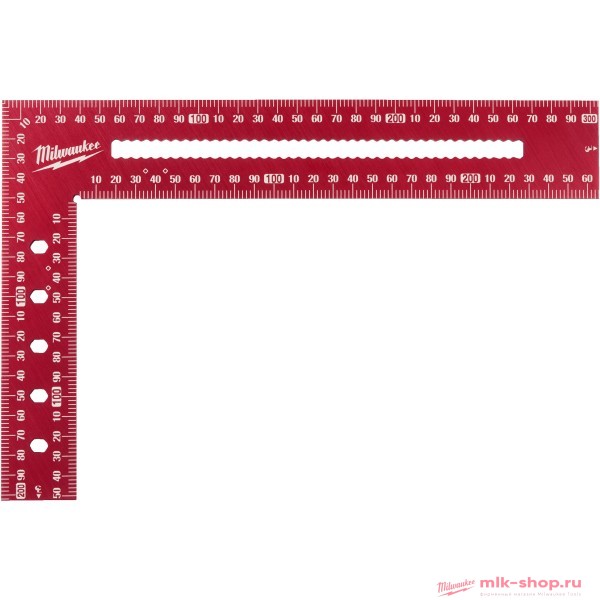Угольник столярный метрический Milwaukee 200х300 Framing Square