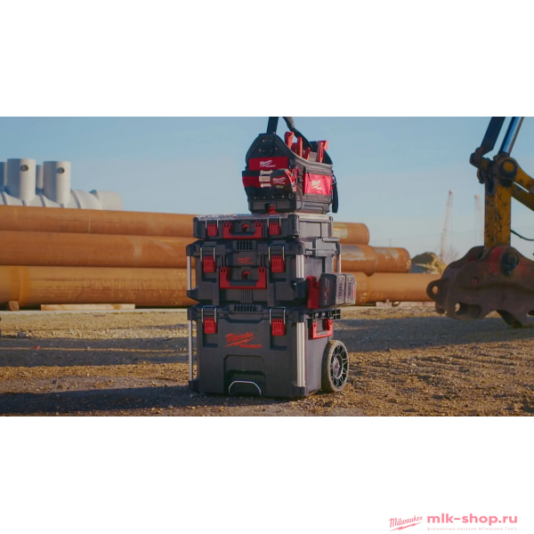 Держатель для батарей M18 с боковым креплением Milwaukee PACKOUT