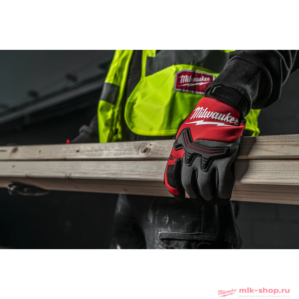 Перчатки Milwaukee DemolitionX рабочие с защитой от удара, размер S/7