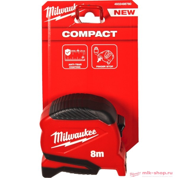 Рулетка Milwaukee Compact GEN II 8 м x 25мм