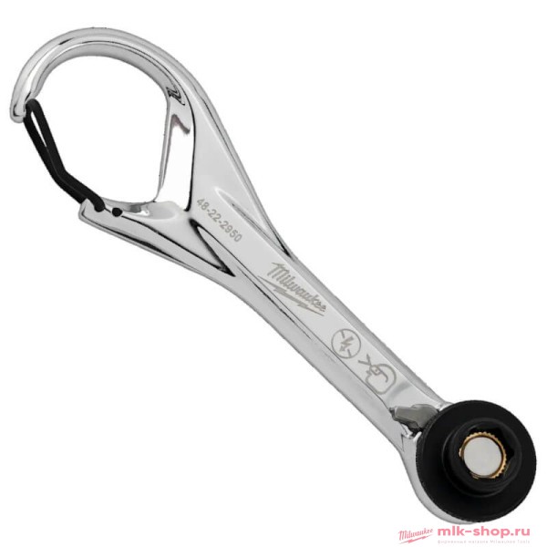 Мини-трещотка Milwaukee 7 в 1 с битами и насадками Micro Ratchet Мини-трещотка Milwaukee 7 в 1 с битами и насадками Micro Ratchet