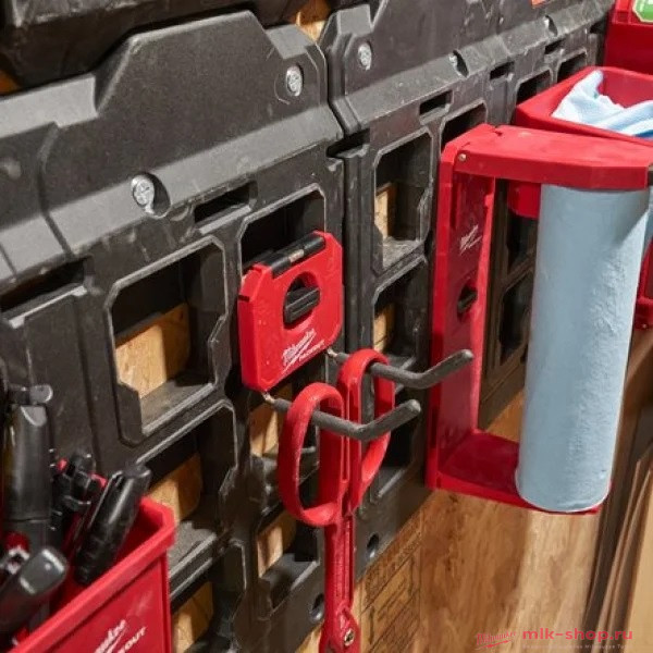 Малый прямой универсальный крюк Milwaukee PACKOUT™ SMALL STRAIGHT UTILITY HOOK Малый прямой универсальный крюк Milwaukee PACKOUT™ SMALL STRAIGHT UTILITY HOOK