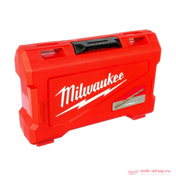 Набор сверл по металлу Milwaukee HSS-G Cobalt DIN338 Set (19шт)