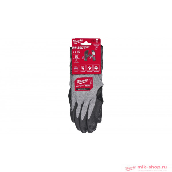 Перчатки защитные Milwaukee Hi-Dex (Хай Декс) 3/С, 11/XXL Перчатки защитные Milwaukee Hi-Dex (Хай Декс) 3/С, 11/XXL