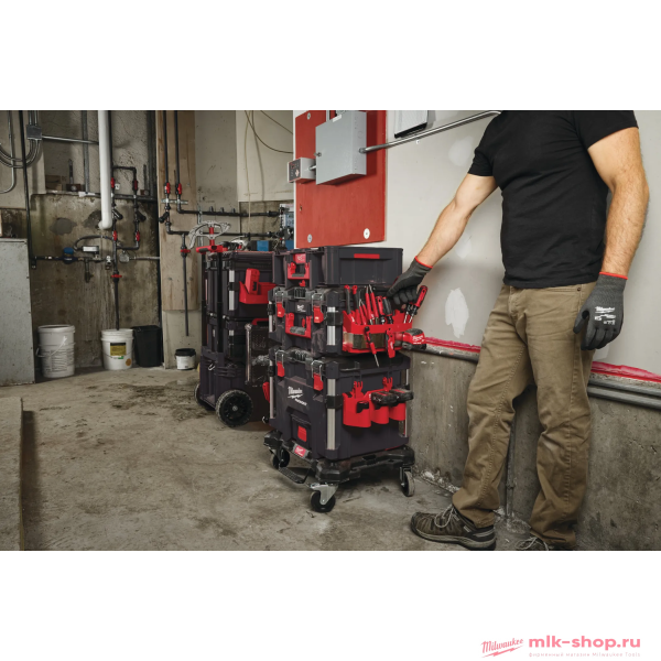 Держатель для длинных инструментов с боковым креплением Milwaukee PACKOUT