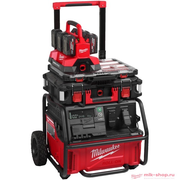 Электрогенератор MILWAUKEE IRPSUOP2500 ROLL-ON 7200 Вт/3600 Вт 2,5 кВтч