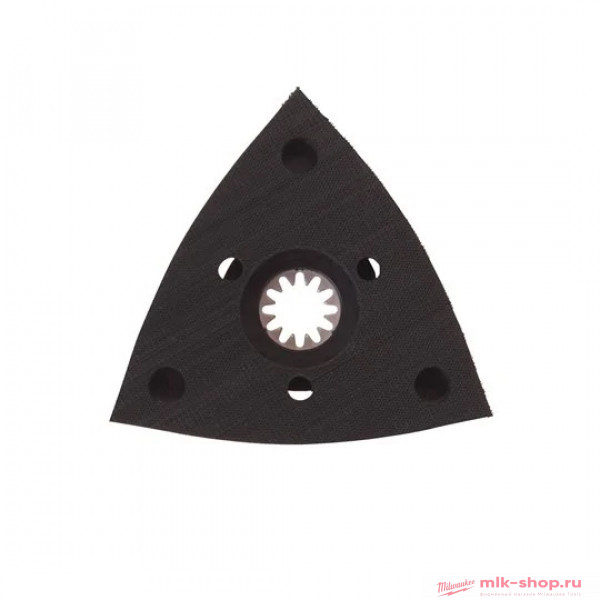 Шлифовальная подошва с липучкой Milwaukee 93 x 93 мм (1шт) Шлифовальная подошва с липучкой Milwaukee 93 x 93 мм (1шт)