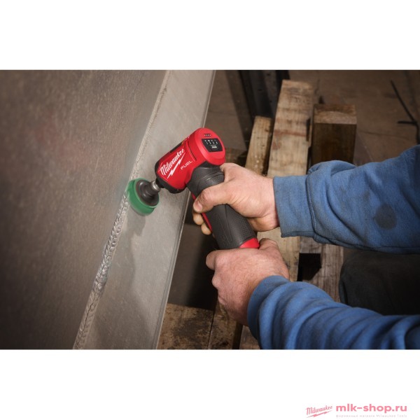 Аккумуляторная цанговая угловая шлифовальная машина Milwaukee M12 FUEL FDGA2-522B