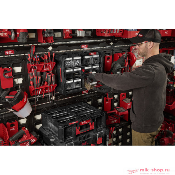 Органайзер с подносами Milwaukee PACKOUT™ Tip Bin Organiser Органайзер с подносами Milwaukee PACKOUT™ Tip Bin Organiser
