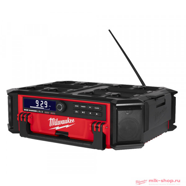 Аккумуляторное радио / зарядное устройство Milwaukee M18 PRCDAB+-0