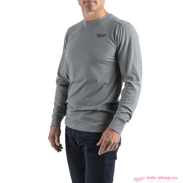 Лонгслив Milwaukee HYBRID-S, серый Лонгслив Milwaukee HYBRID-S, серый