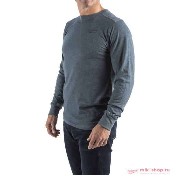 Лонгслив Milwaukee HYBRID-XL, синий Лонгслив Milwaukee HYBRID-XL, синий