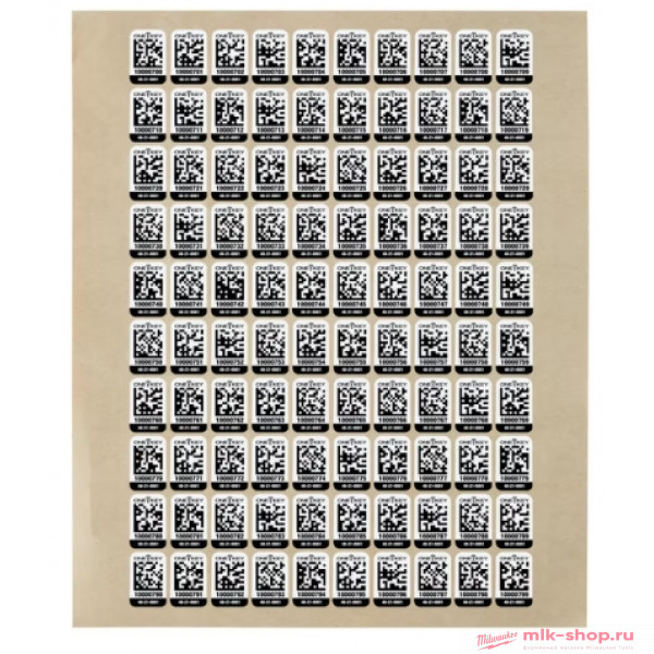 Метки пластиковые малые Milwaukee ONE-KEY™ (200 шт.) Метки пластиковые малые Milwaukee ONE-KEY™ (200 шт.)