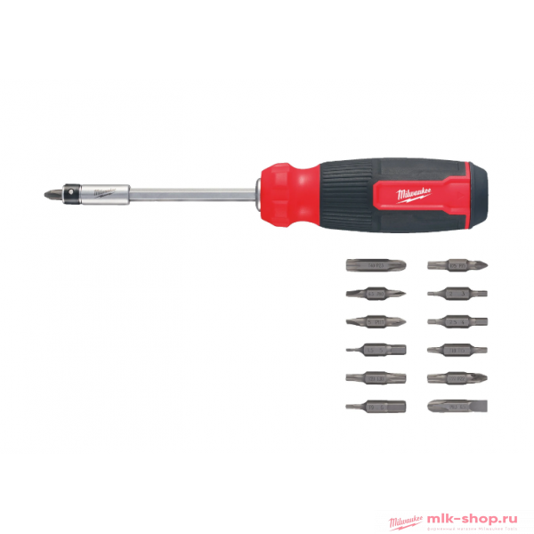 Отвертка универсальная 27 в 1 Milwaukee MULTI-BIT SCREWDRIVER