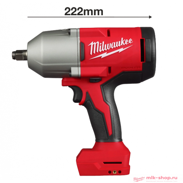 Аккумуляторный гайковерт Milwaukee M18 BLHIWF12-502X